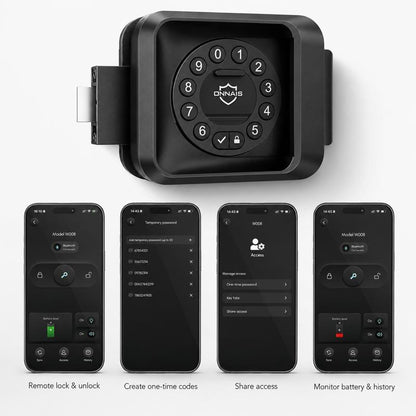 VAULTIQ Guard Pro™ – Keyless Heavy-Duty RV Door Lock | Fits 98% of RVs | App, Keypad & Key Fob